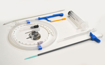Система для венозно-артериального доступа c портом эллипсовидным PORT TI (титановым) с катетером 8 F и набором для установки купить оптом в Ставрополе