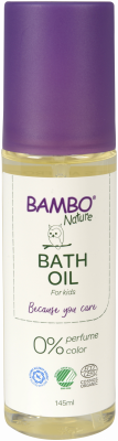 Детское масло для ванны Bambo Nature купить оптом в Ставрополе