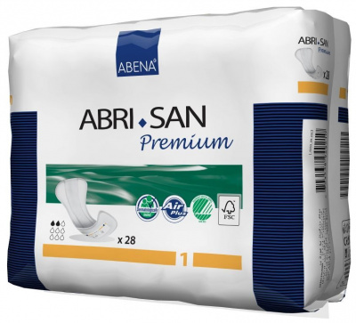 Урологические прокладки Abri-San Premium 1, 200 мл купить оптом в Ставрополе
