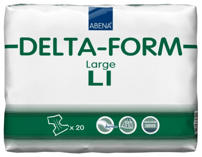 Delta-Form Подгузники для взрослых L1 купить оптом в Ставрополе
